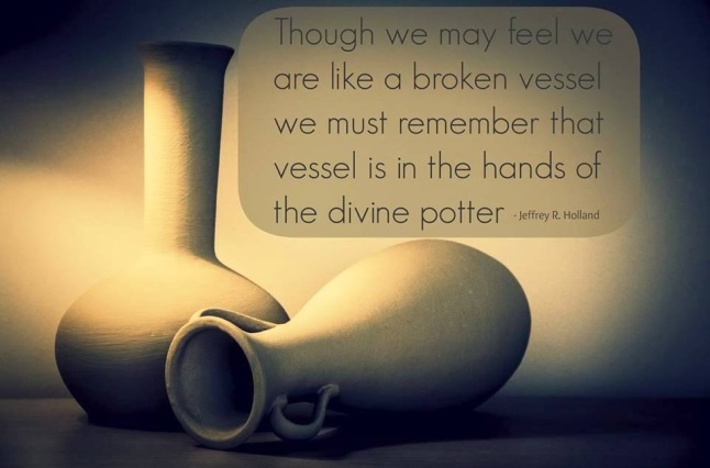 broken vessel